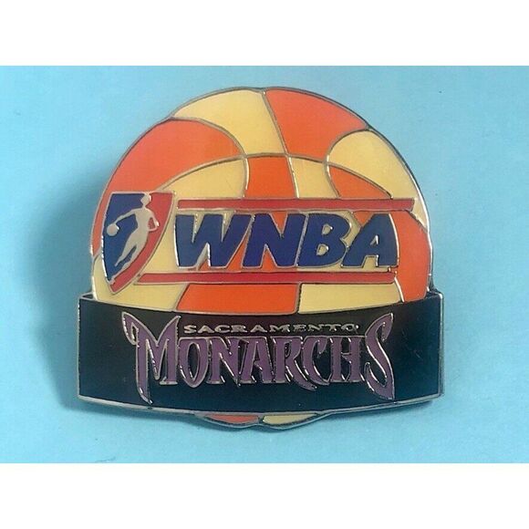 WNBA Sacramento Monarchs Souvenir Logo Pin - Picture 1 of 2